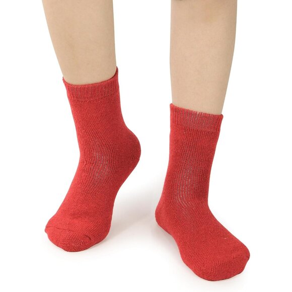 BenSorts Women 5 Packs Christmas Winter Thick Warm Polyester Boots Socks - Picture 5 of 8